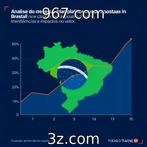Análise do crescimento das plataformas de apostas no Brasil